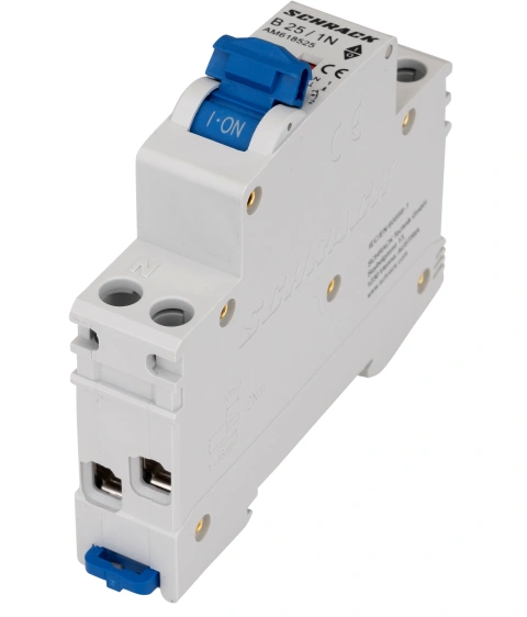 Întreruptor automat modular AMPARO, 6kA, B 25A, 1P+N, 1UH_8