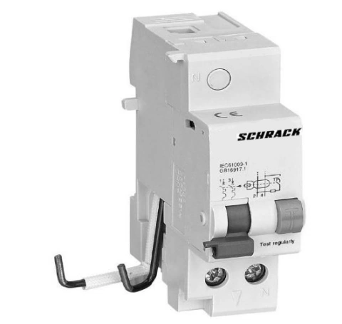 Bloc prot dif clipsabil AMPARO, 6kA, 2P, Tip AC, 63A, 300mA