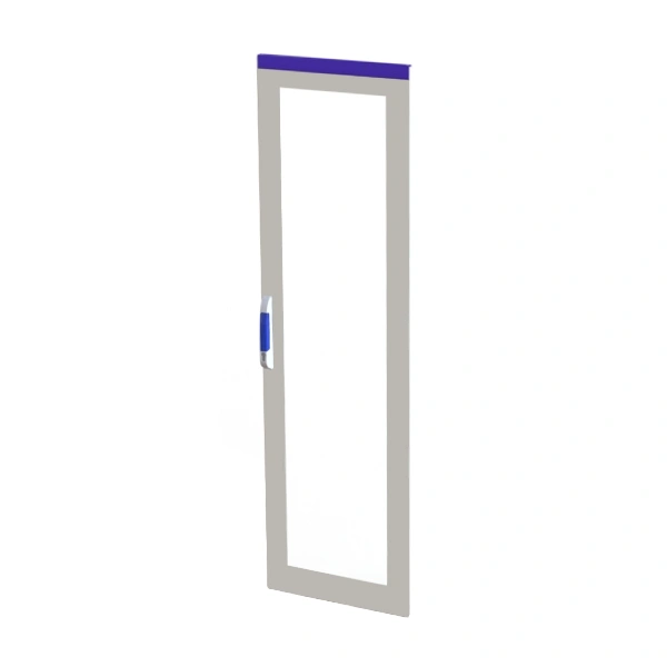 Uşă transparentă pentru dulap H=2000 L=600 mm