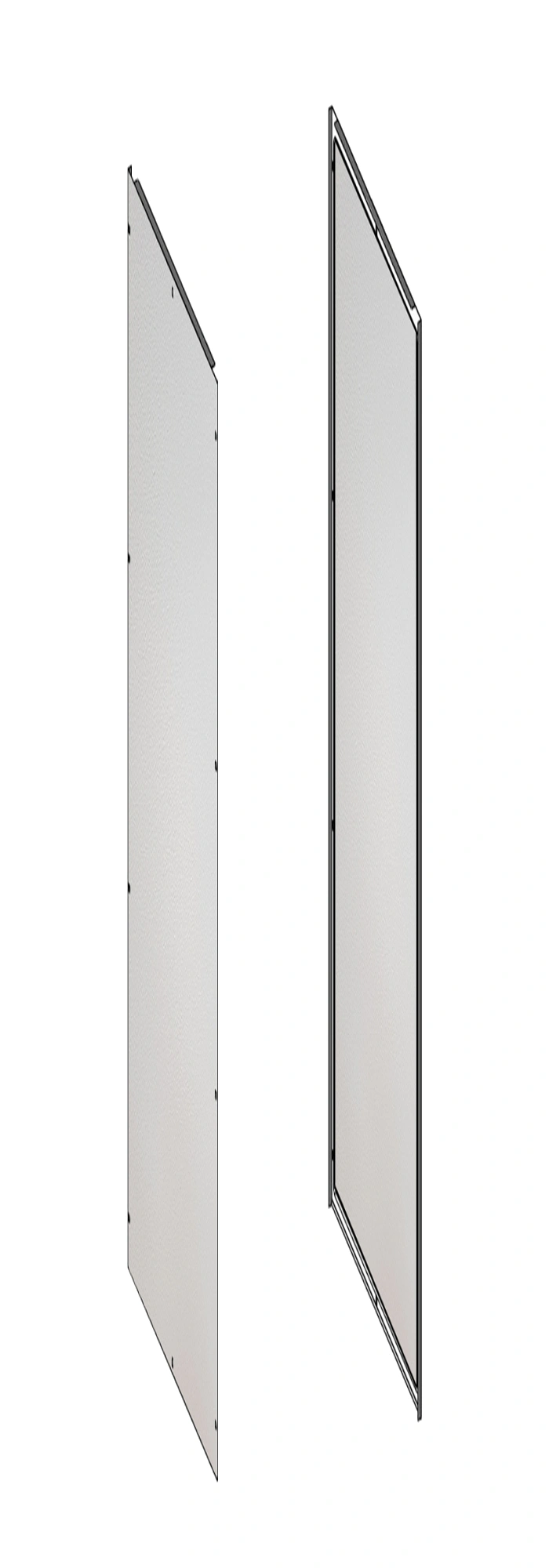 2 panouri laterale H=1800 A=600 mm, tablă 1.2 mm