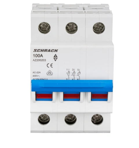 Comutator principal modular 100A, 3-poli_1