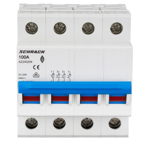 Comutator principal modular 100A, 4-poli_1