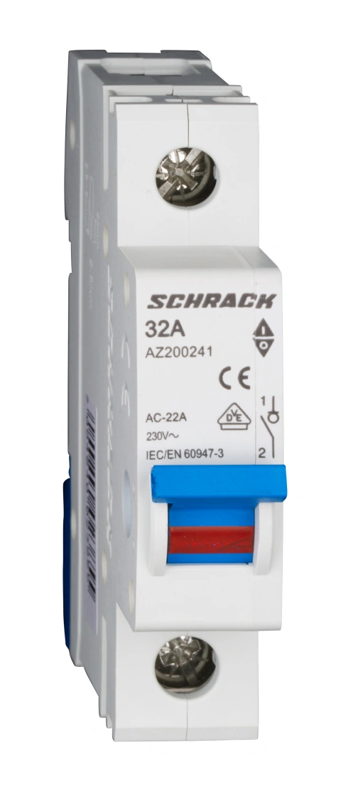 Comutator principal modular 32A, 1-pol