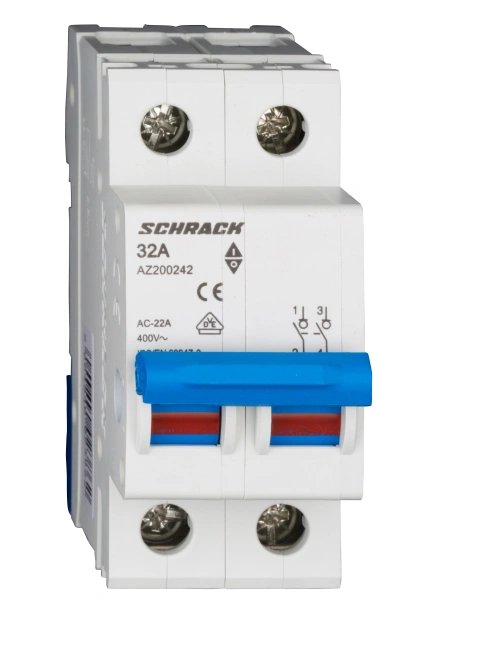 Comutator principal modular 32A, 2-poli