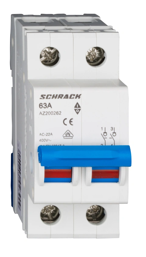 Comutator principal modular 63A, 2-poli