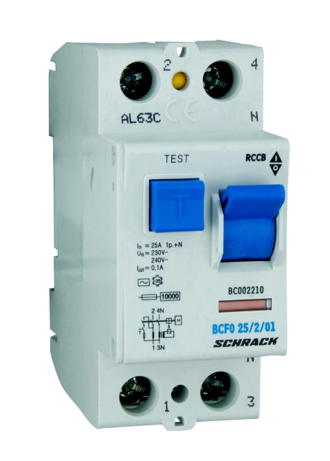 Întreruptor diferential 25A 2poli 100mA_1