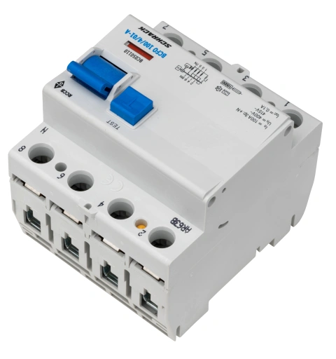 Întreruptor diferential 100A 4poli 100mA_4
