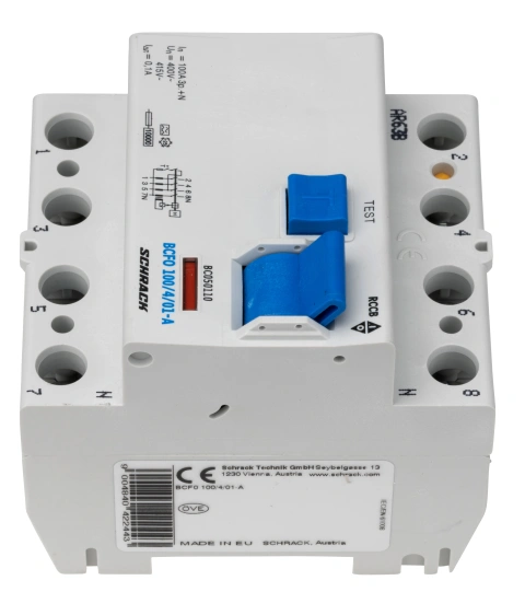 Întreruptor diferential 100A 4poli 100mA_7