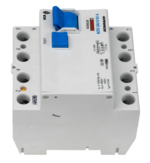 Întreruptor diferential 100A 4poli 300mA, tip A_3