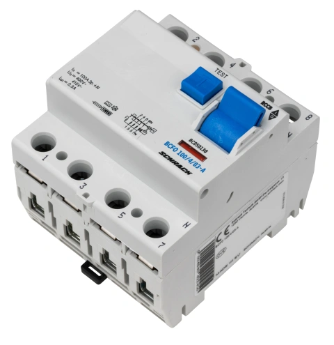 Întreruptor diferential 100A 4poli 300mA, tip A_8