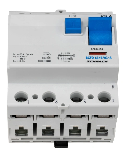 Întreruptor diferential 63A 4poli 100mA_1
