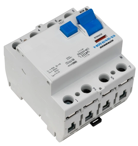 Întreruptor diferential 63A 4poli 100mA_2