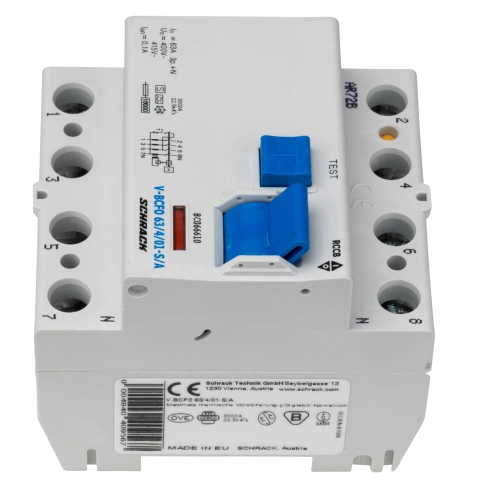 Întreruptor diferential 63A 4poli 100mA_7