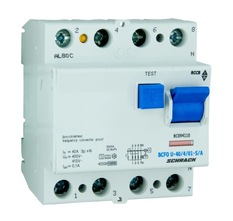 Întreruptor diferential 40A 4poli 100mA_2