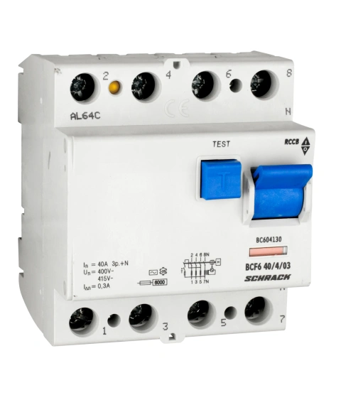 Intreruptor diferential 40A 4poli 300mA