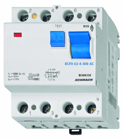 Intreruptor diferential 63A 4poli 300mA