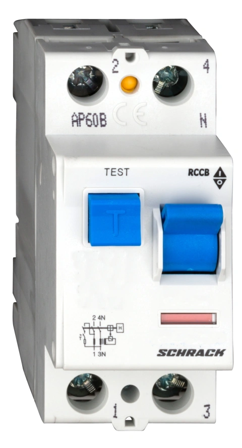 Intreruptor diferential 63A 2poli 100mA