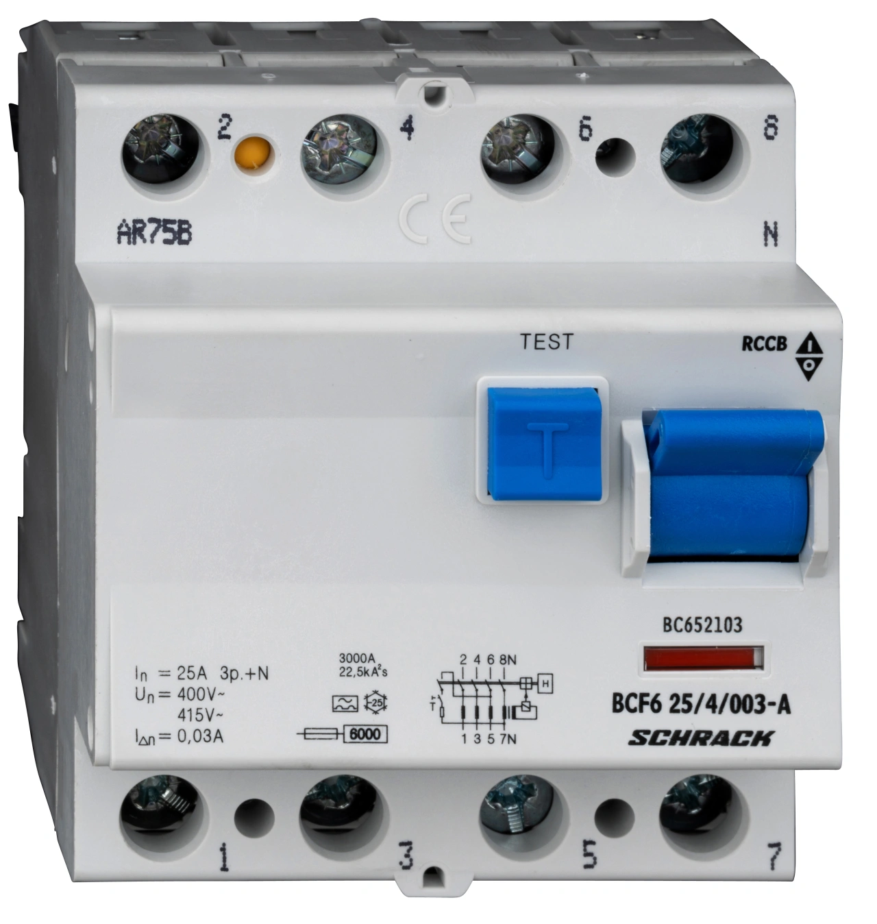 Intreruptor diferential 25A 4poli 30mA