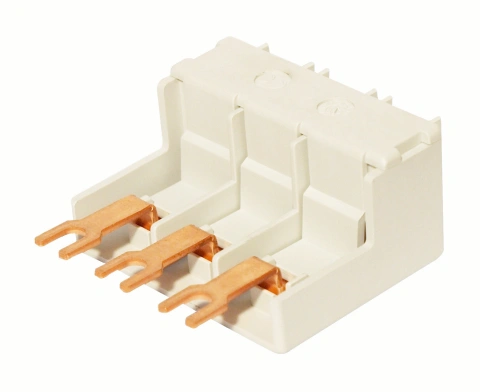 Bloc de conexiune 3P pt. BE5, 63A, 25mmp, cu montaj capac