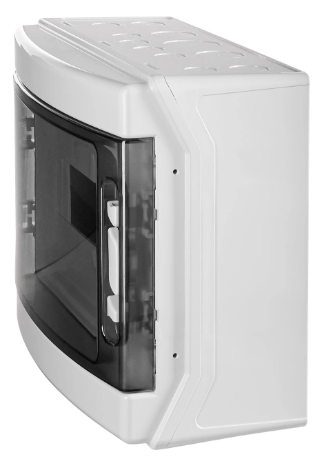 Dulap distrib. apl. IP65, 12U pe 1 rând, cu uşă transparentă_3