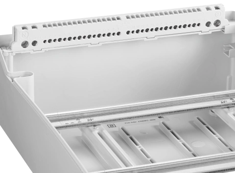 Dulap distrib. apl. IP65, 24UH, 2 rând. cu uşă transparentă_7