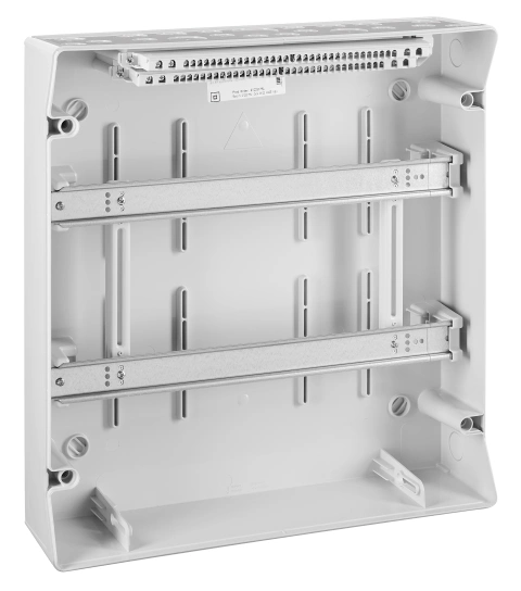 Distribution Board 2-row, 36MW, IP65, transparent door_2