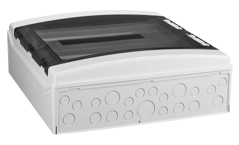 Distribution Board 2-row, 36MW, IP65, transparent door_5