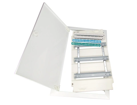 Ramă cu ușă și insert pt. KVH înalt 3 rânduri, 36/42 module