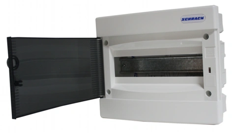 Flush-mounted enclosure 1-row, 8MW, for partition wall