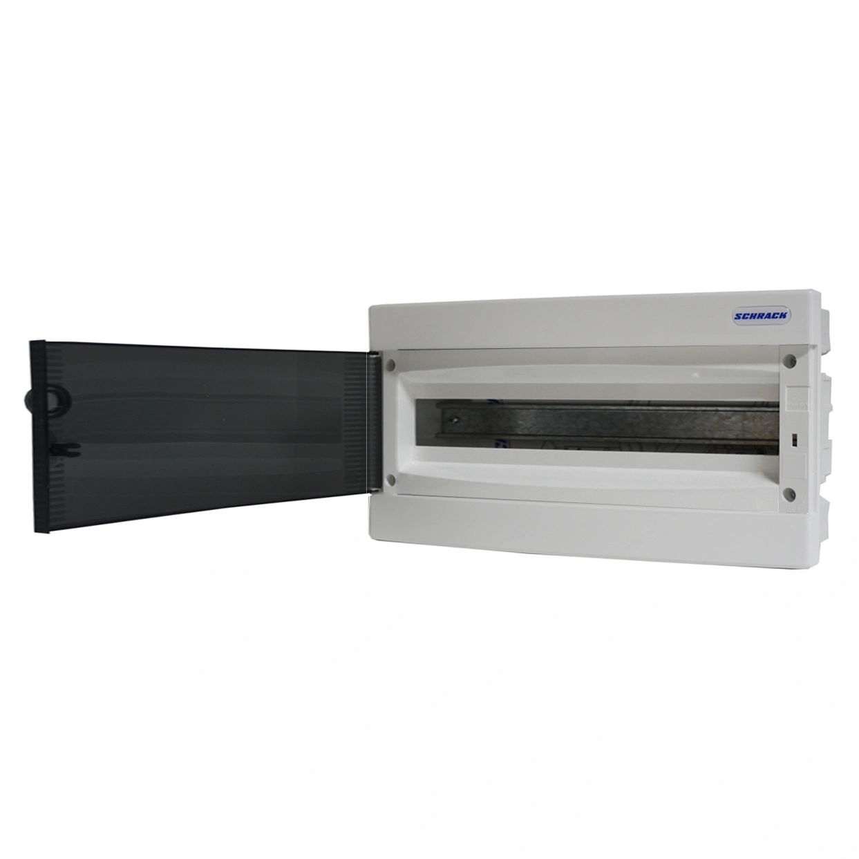 Flush-mounted enclosure 1-row, 18MW, for partition wall