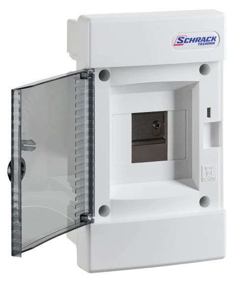 Flush-mounted enclosure 1-row, 4MW, for partition wall
