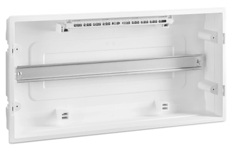 Flush-mounted enclosure 1-row, 24MW, for partition wall_4
