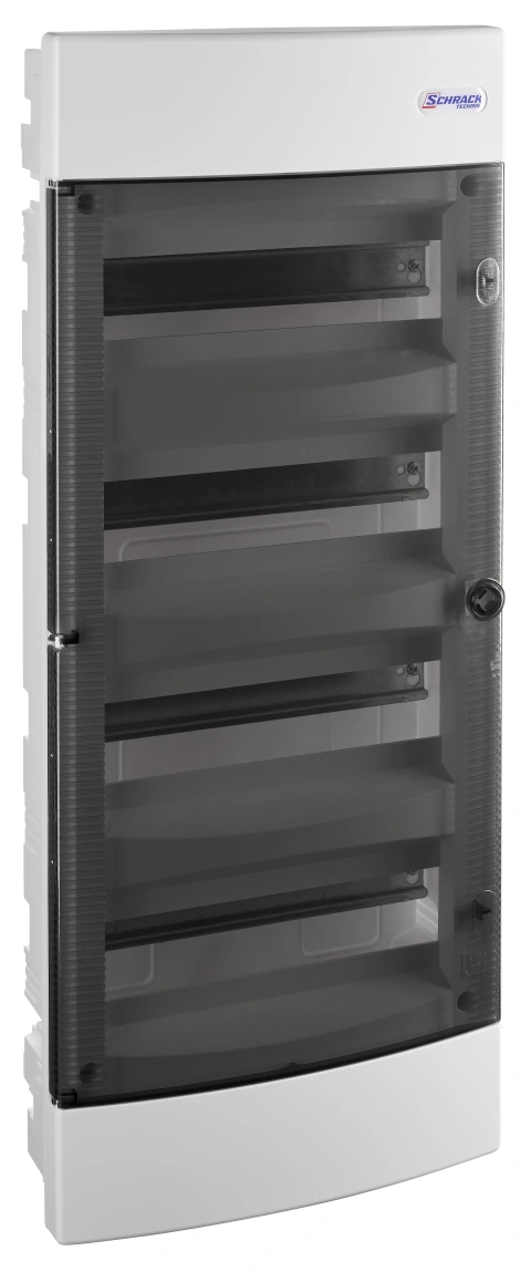 Flush-mounted enclosure 4-rows, 48MW, for partition wall