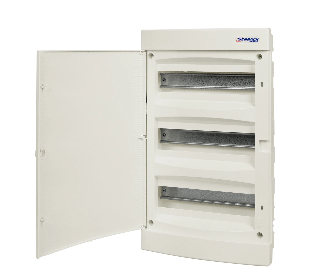 Flush-mounted enclosure 3-rows, 36MW, for partition wall