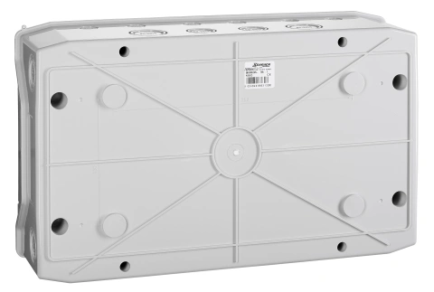 Cofret mural, 1rând, 18 UH (module), transparent IP65_2