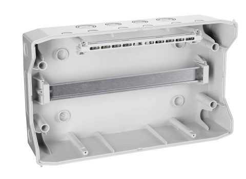 Cofret mural, 1rând, 18 UH (module), transparent IP65_5
