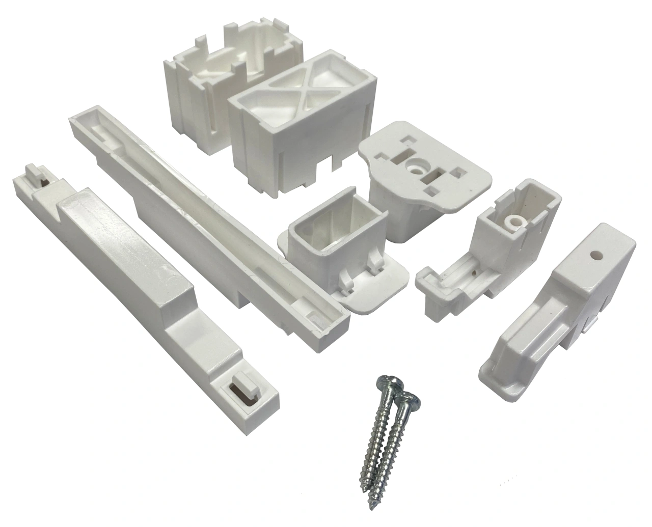Connection bracket set for 2 x hollow wall BK085 boxes