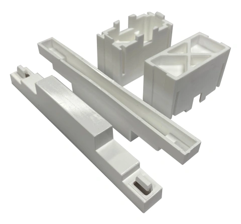 Connection bracket set for 2 x Brick wall BK085 wall boxes