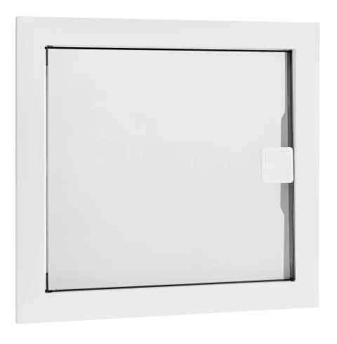 Rama plastic pentru BK085, 1rand, IP40, usa transparenta_1