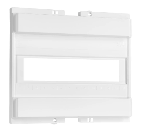 Rama plastic pentru BK085, 1rand, IP40, usa transparenta_2