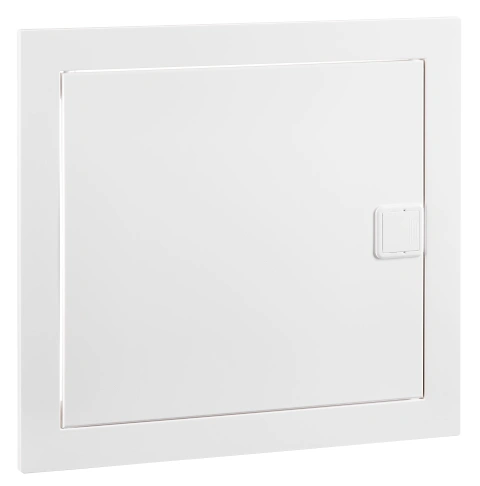 Rama plastic pentru BK085, 1rand, IP40, usa alba_1