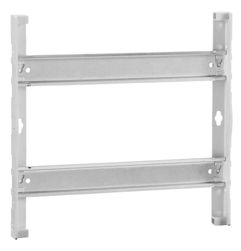 Plastic frame for BK085, 2-rows, IP40, white door_3
