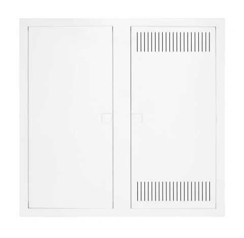 Media combi-enclosure frame and doors, horizontal 5-rows_1
