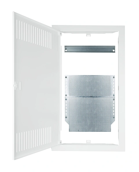 Ramă, ușă și insert pentru cofret media BK0857.. 3 rânduri