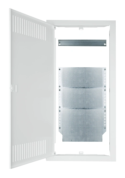 Ramă, ușă și insert pentru cofret media BK0857.. 4 rânduri