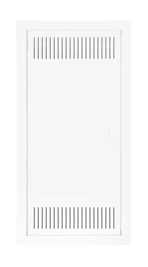 Frame, door and insert for media enclosure BK0857, 4-rows_1