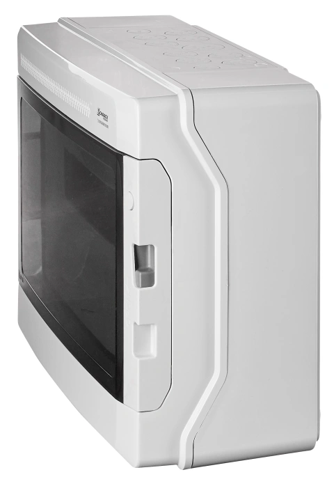 Dulap distrib. apl. IP65, 18UH, 1 rând. cu uşă transparentă_2