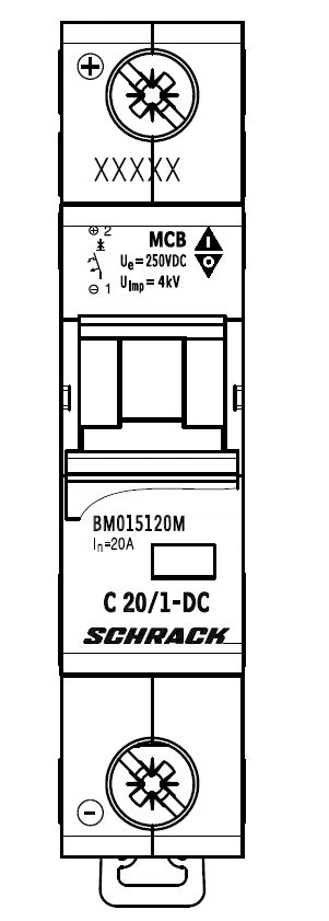 Intreruptor automat C20/1-DC