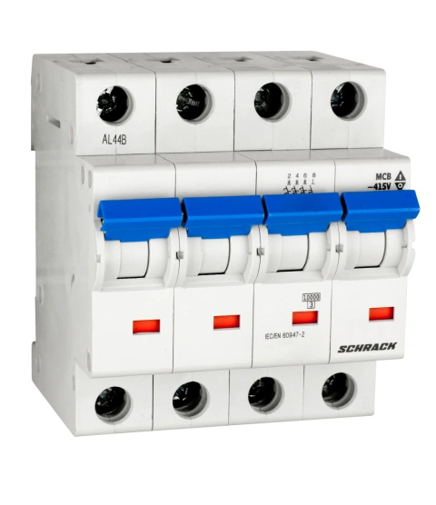 Întreruptor automat modular(MCB), C, 40A, 4poli, 40° C, 10kA
