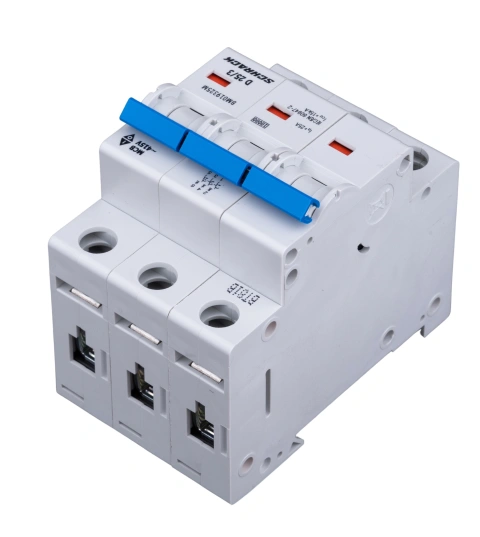 Miniature Circuit Breaker (MCB) D, 25A, 3-pole, 10kA, 40° C_4